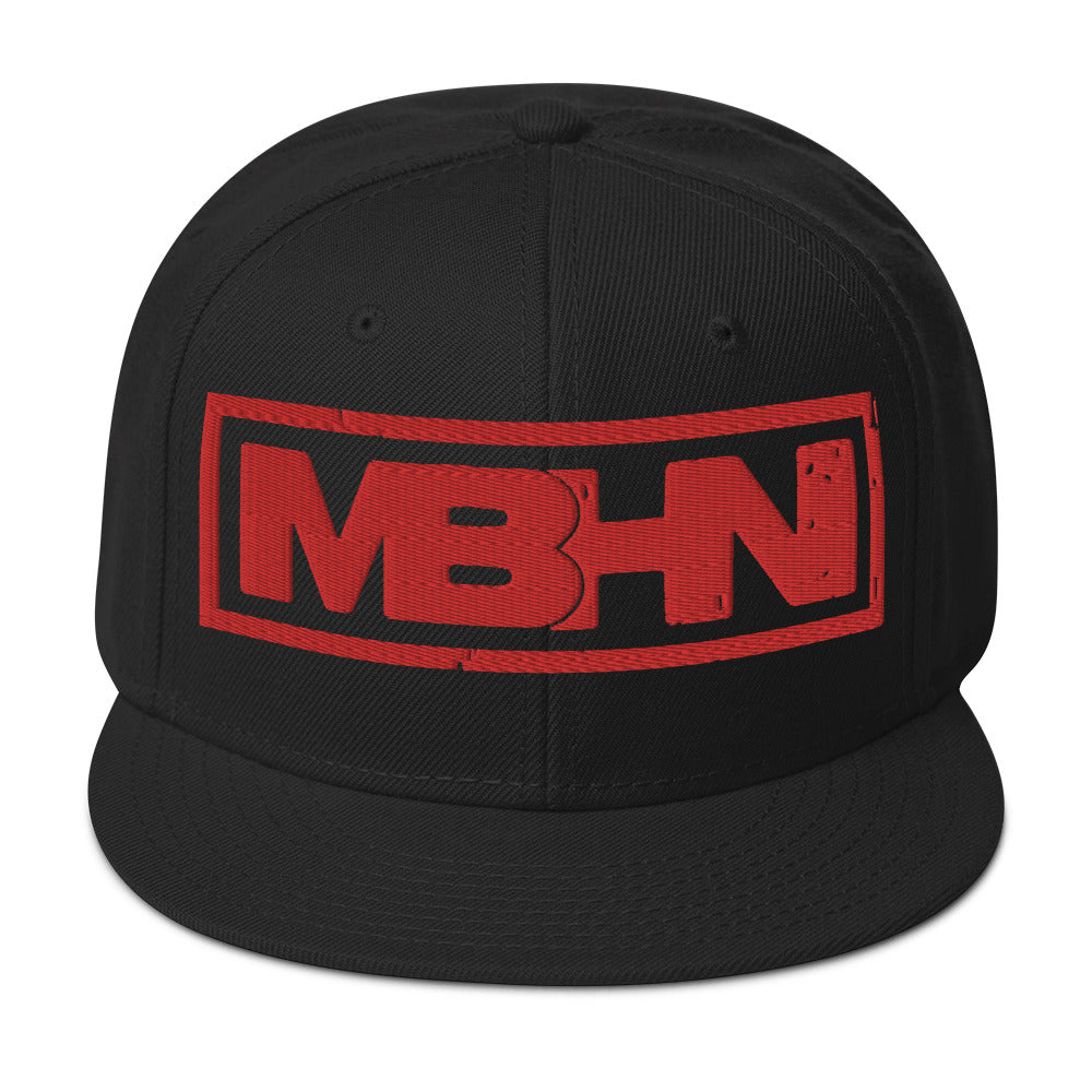 MBHN Snapback Hat Africa Red