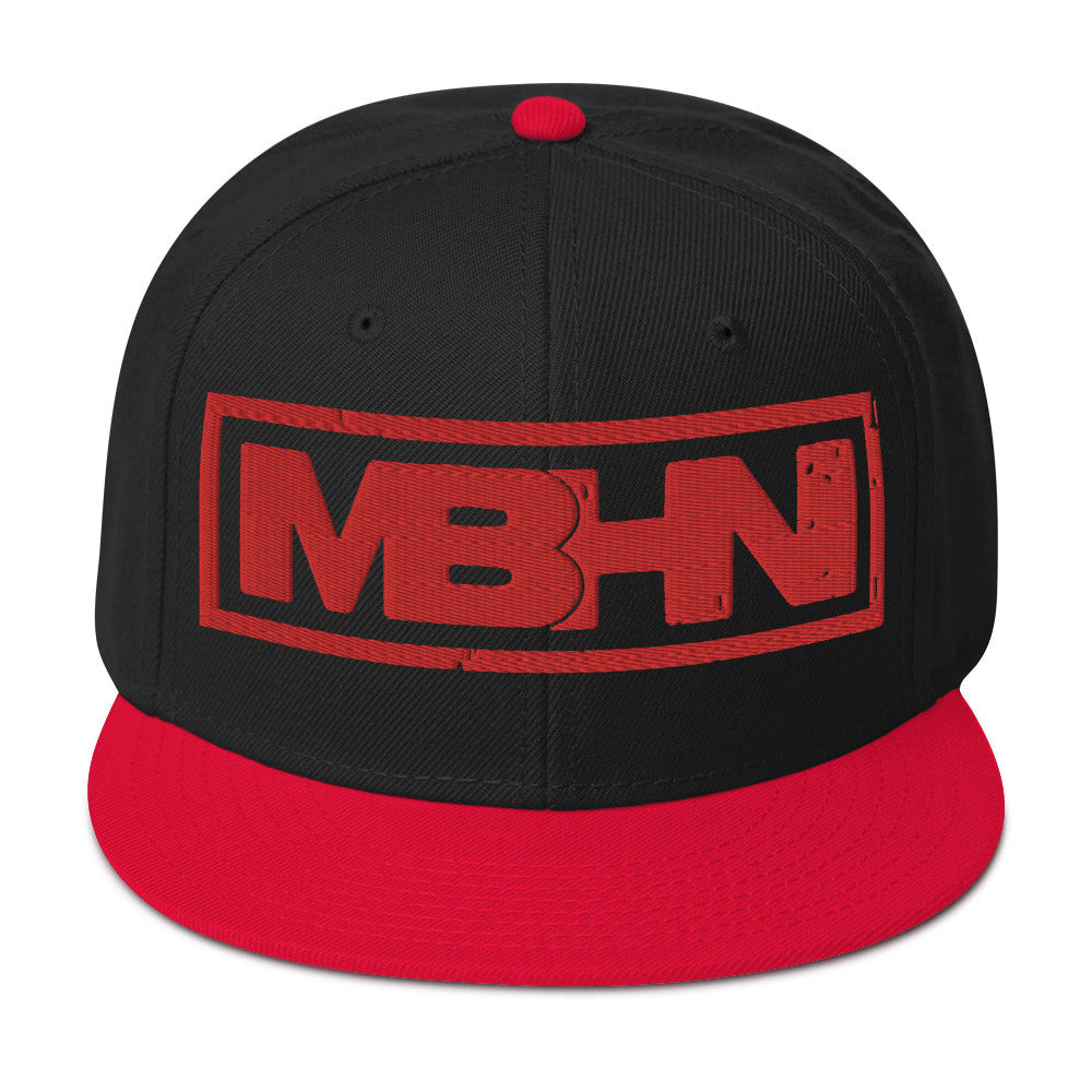 MBHN Snapback Hat Africa Red