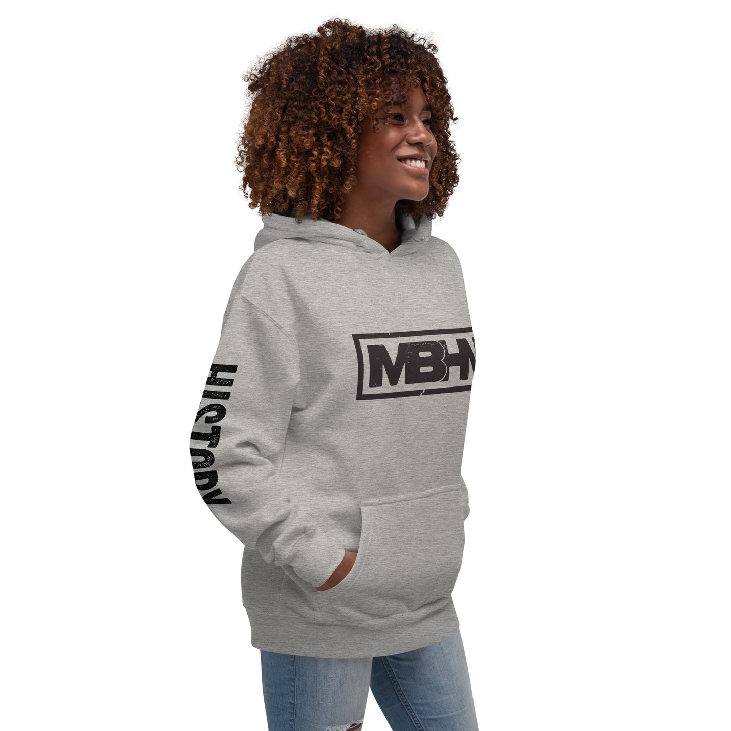 MBHN Unisex Hoodie Gray