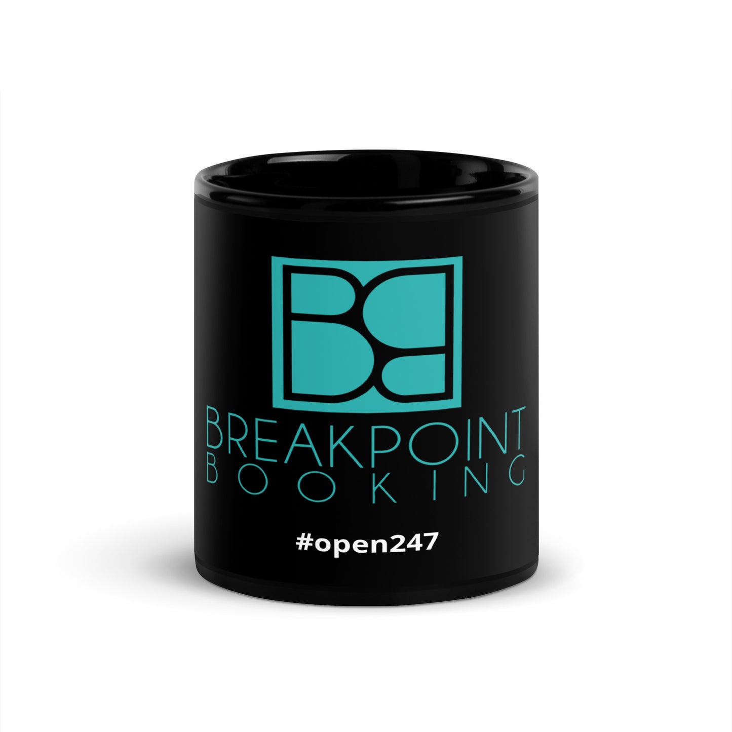 BP Black Coffee Mug