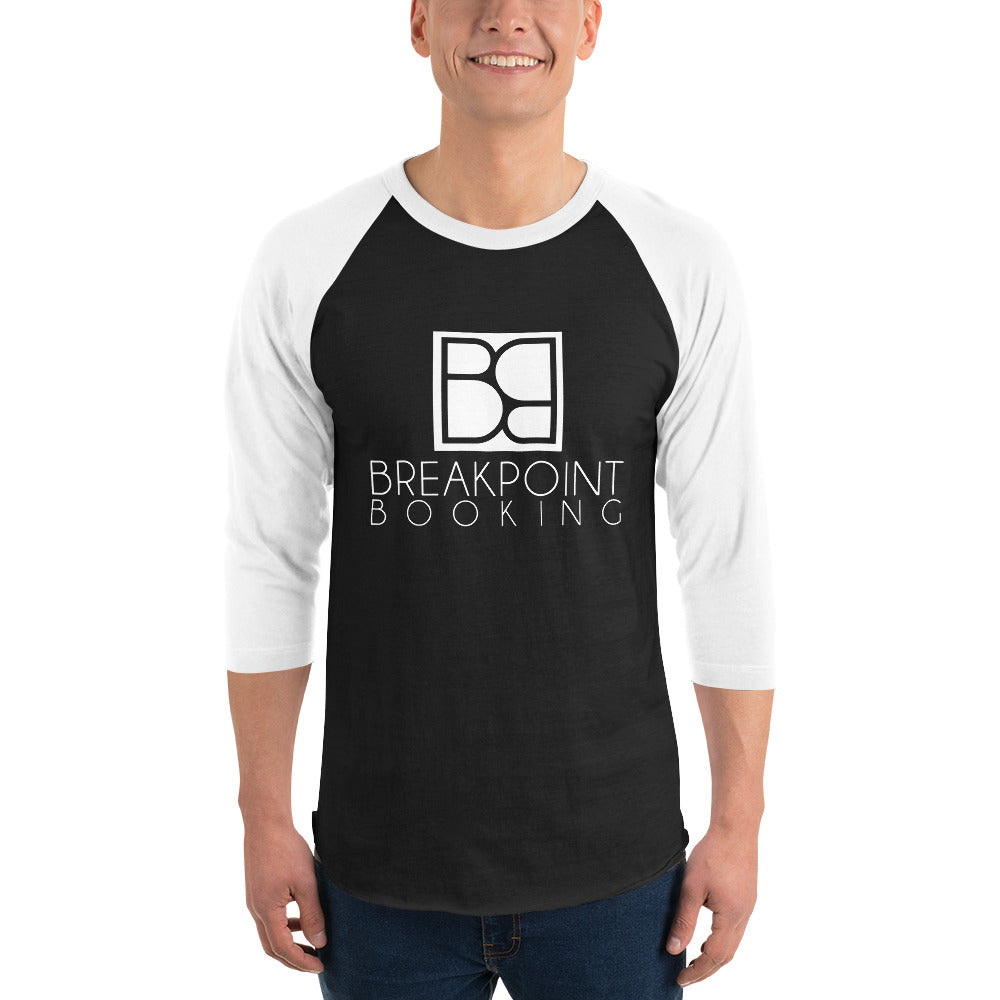 3/4 Sleeve Raglan Shirt (Black)