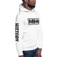 MBHN Unisex Hoodie White